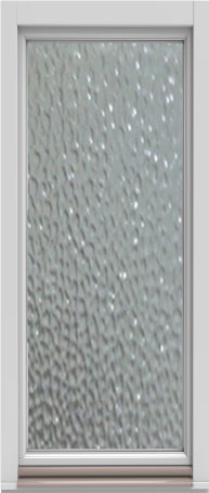 แผ่นอะคริลิค สำหรับรุ่นเจาะช่องกระจก Transparent PVC Folding Door